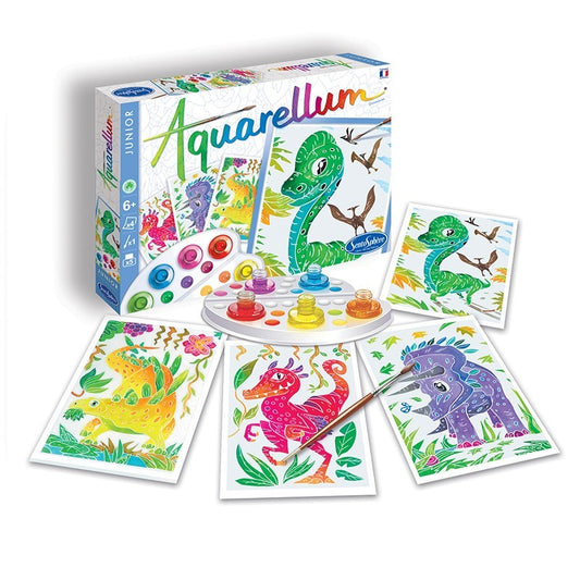 Aquarellum Junior Painting Kit - Dinosaurs
