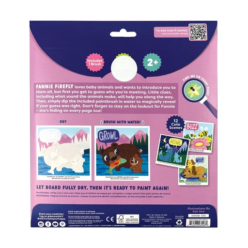 Ooly Water Amaze Water Reveal Boards - Baby Animals (13 Pc Set)