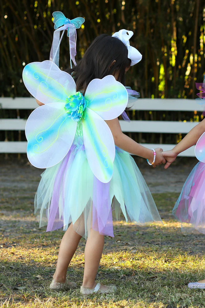 Great Pretenders Butterfly Dress & Wings with Wand