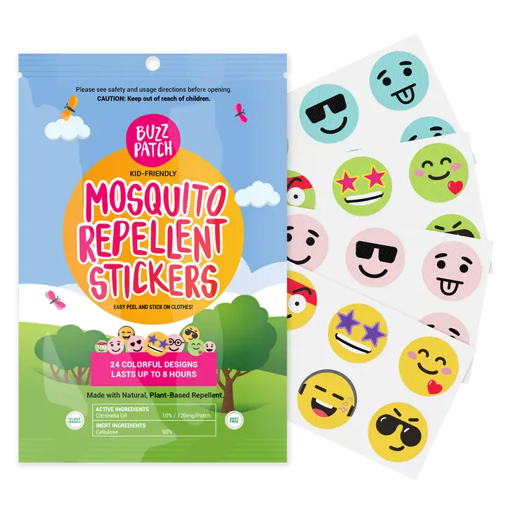 BuzzPatch Mosquito Repellent Stickers