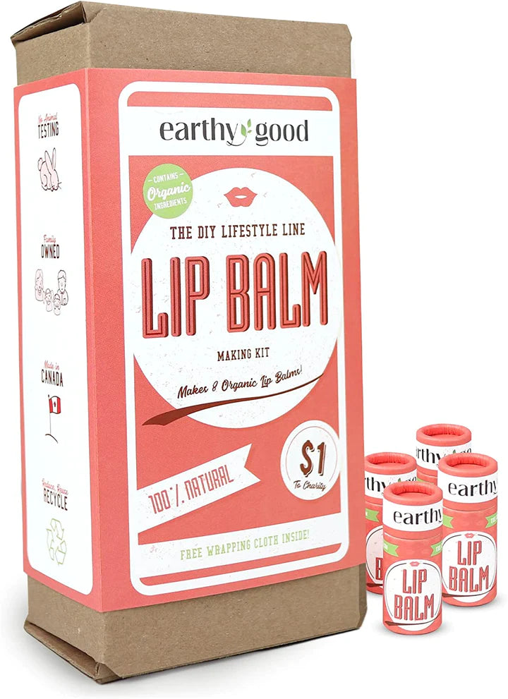 Earthy Good DIY Lip Balm Making Kit
