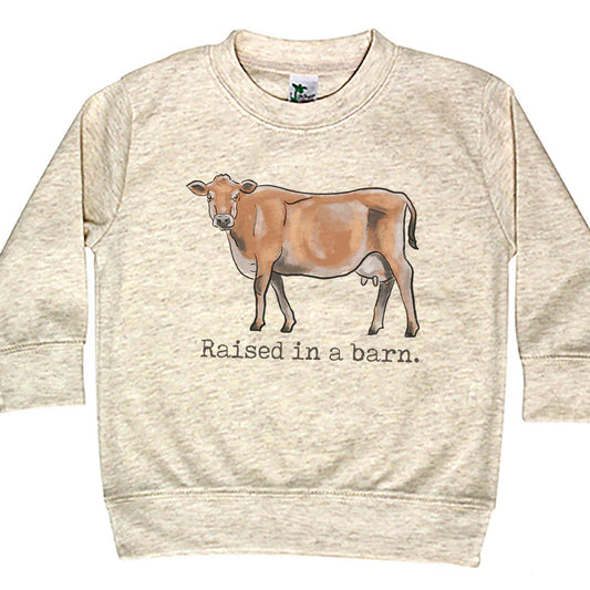Barefoot Baby Raised in a Barn Long Sleeve Shirt