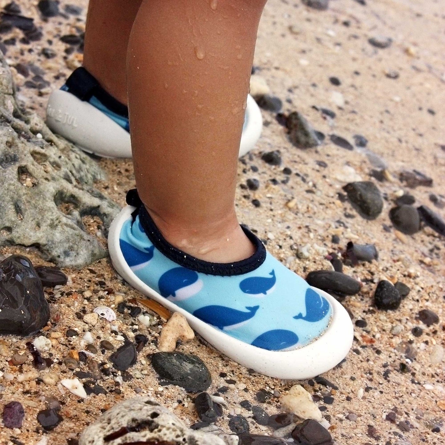 Jan & Jul Kids Water Shoes - Whales