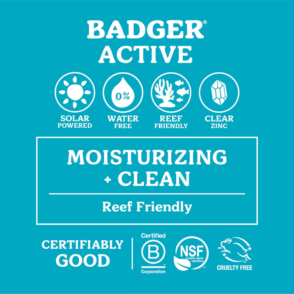 Badger Active Mineral Sunscreen Stick SPF 35