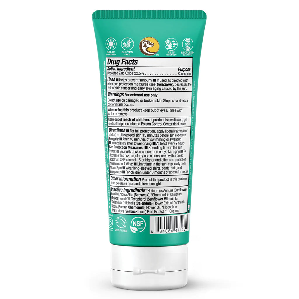 Badger Baby Mineral Sunscreen Cream - SPF 40