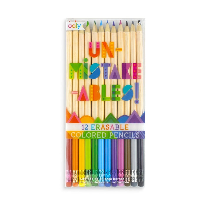 Ooly Un-Mistake-Ables! Erasable Coloured Pencils