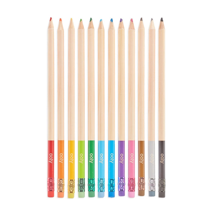 Ooly Un-Mistake-Ables! Erasable Coloured Pencils