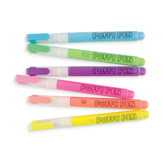 Ooly Magic Puffy Pens (set of 6)