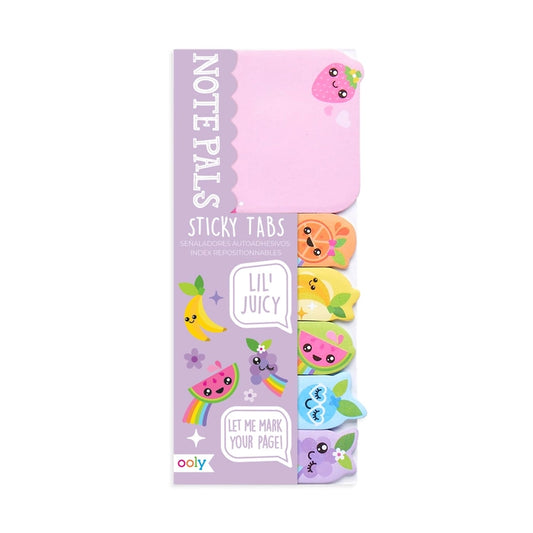 Ooly Note Pals Sticky Tabs - Lil' Juicy