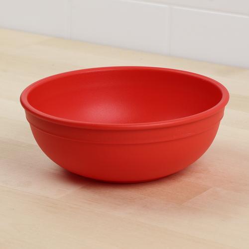 re-play large bowl red