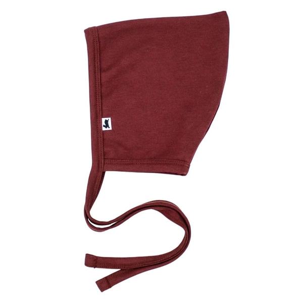 little and lively double layer pixie bonnet - cranberry