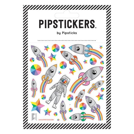 pipsticks 4x4 sticker sheet houston we have a rainbow