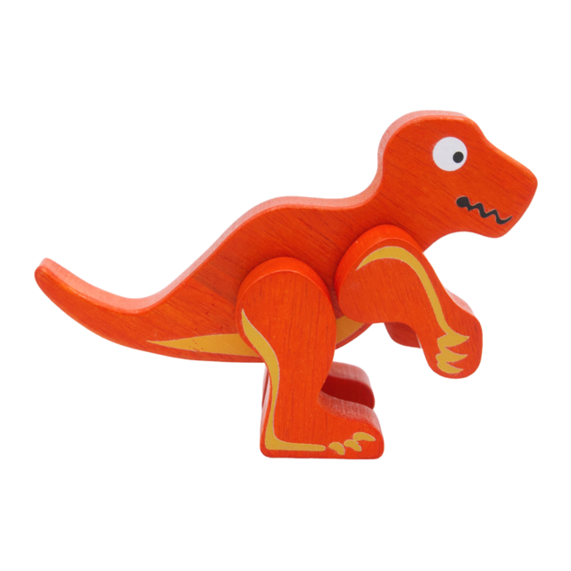 beginagain posable dinosaurs red t-rex