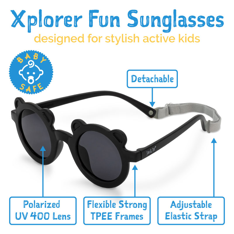 Jan & Jul Kids Polarized Bear Sunglasses