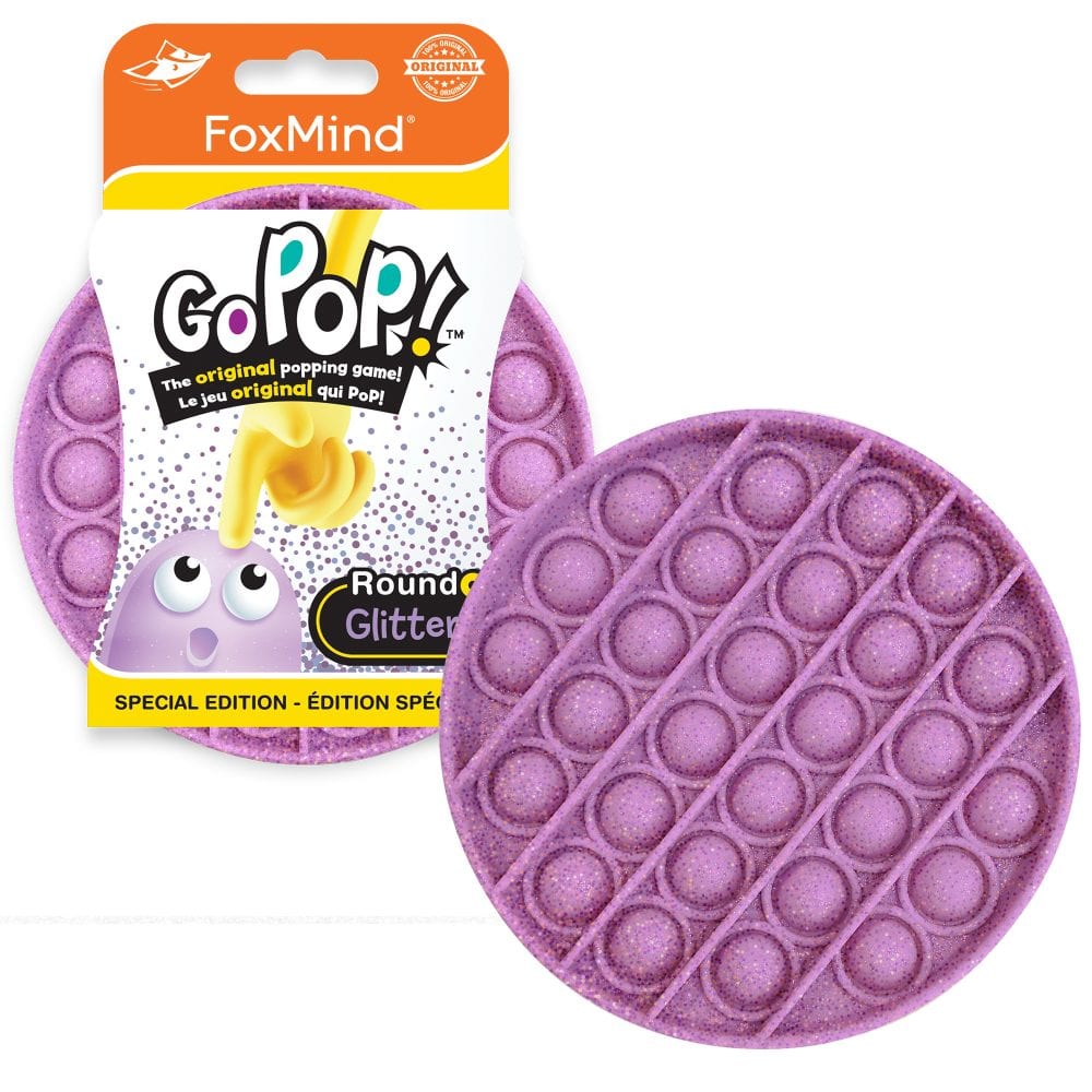 gopop roundo glitter purple glitter