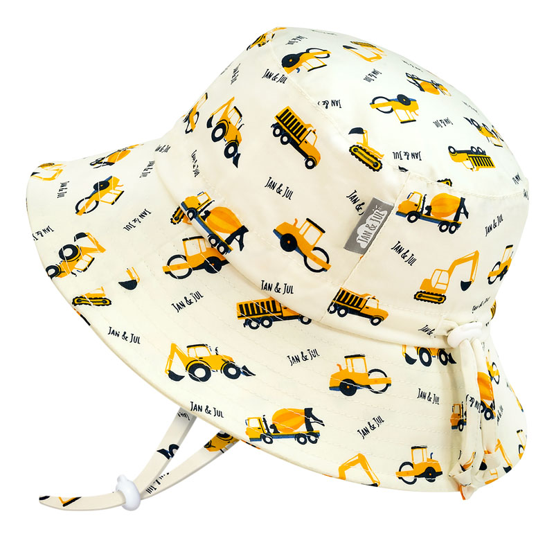 Jan & Jul Grow With Me Cotton Bucket Hat - Little Diggers