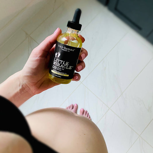 tiny human supply co. little miracle preggo belly oil
