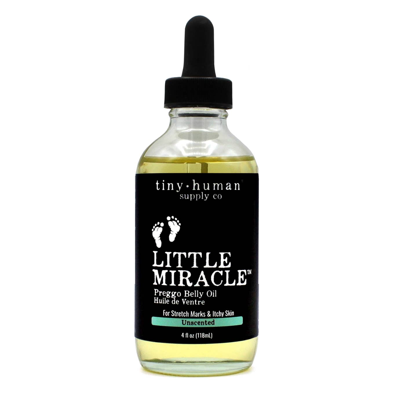 tiny human supply co. little miracle preggo belly oil unscented