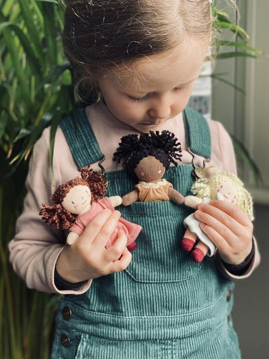 thread bear design mini gigi doll