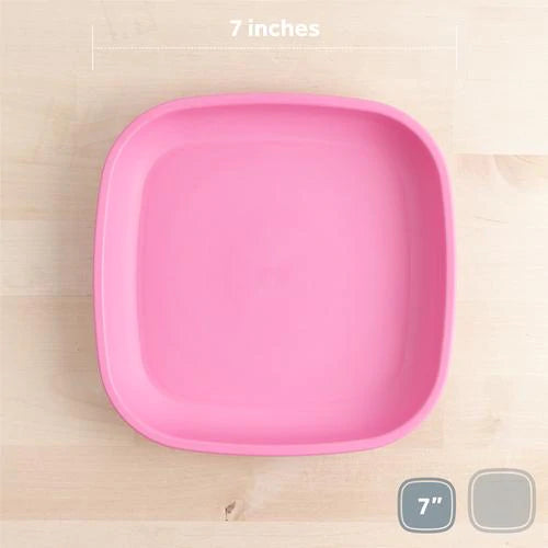 re-play flat plate bright pink
