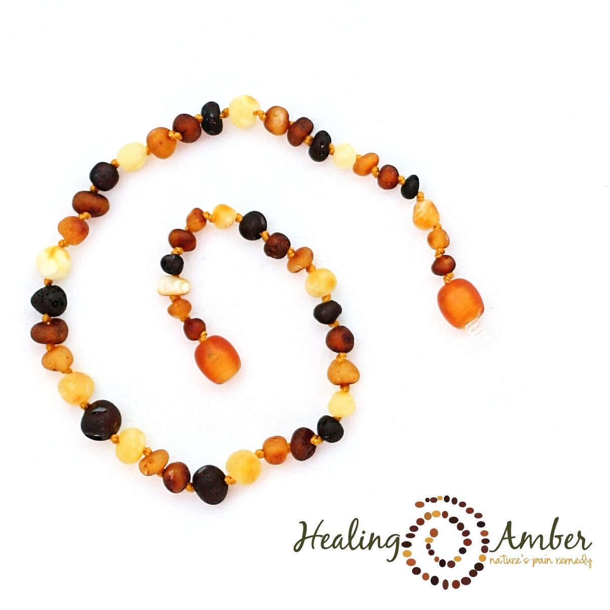 healing amber - raw multi