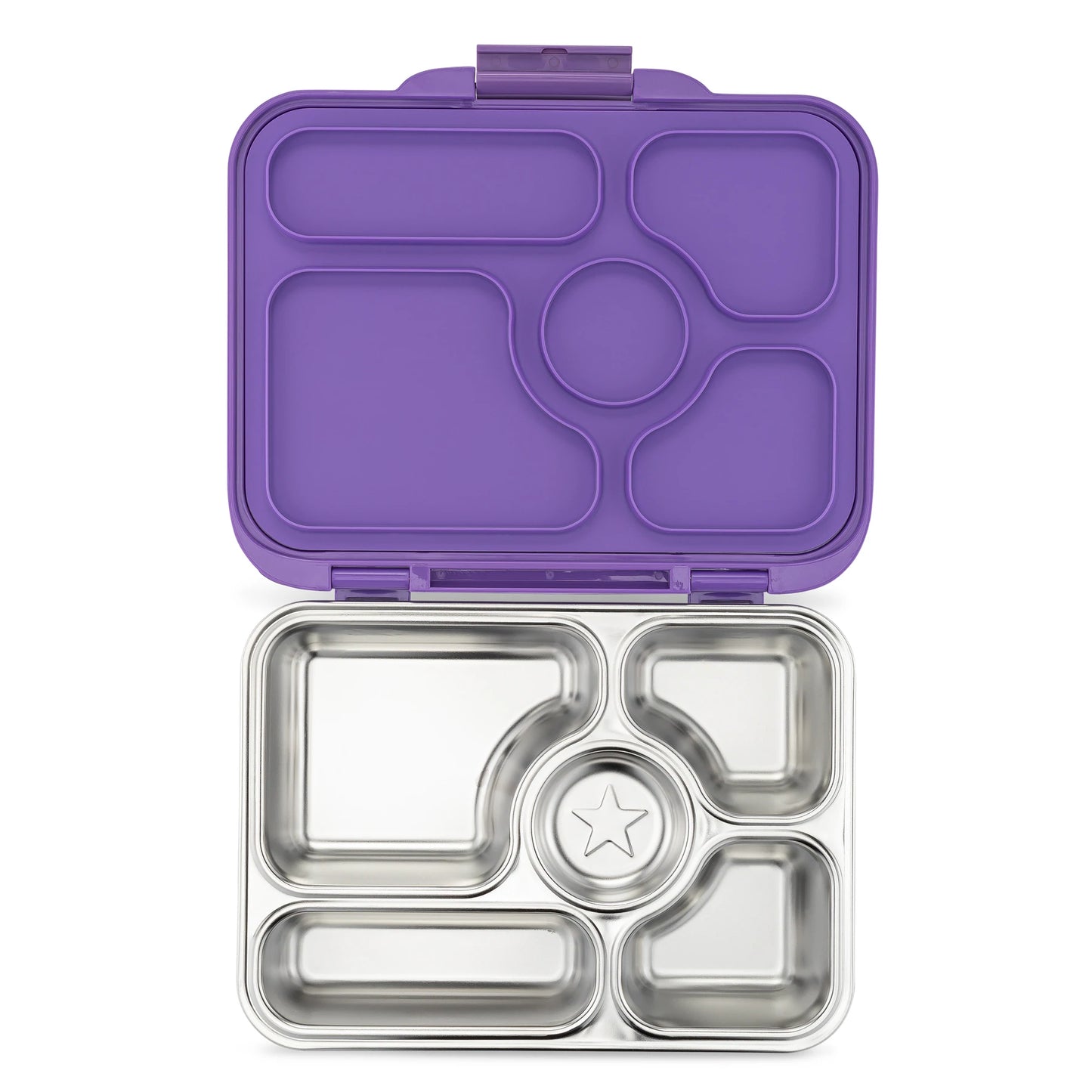 yumbox presto leakproof stainless steel bento - remy lavender