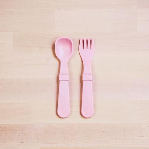 re-play utensil single sets ice pink