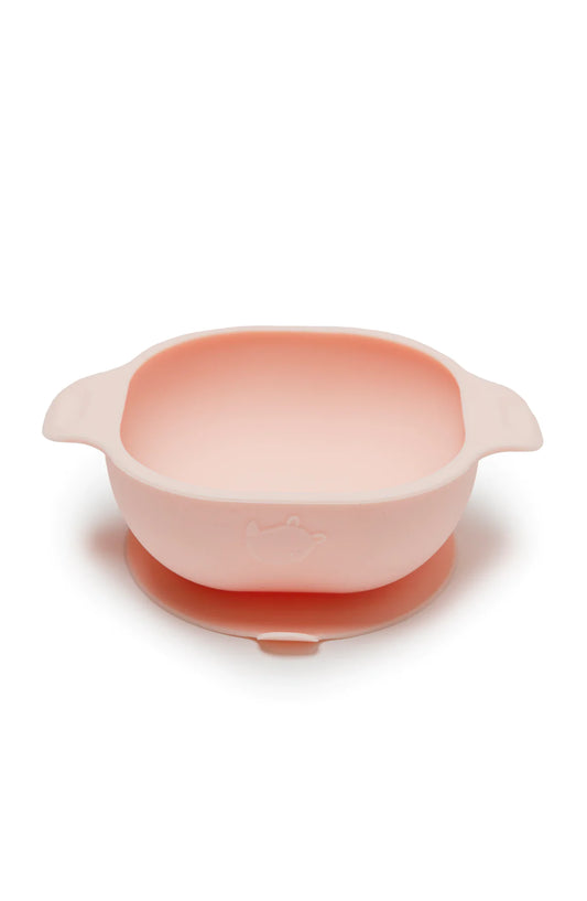LouLou Lollipop Silicone Snack Bowl - Bunny Pink