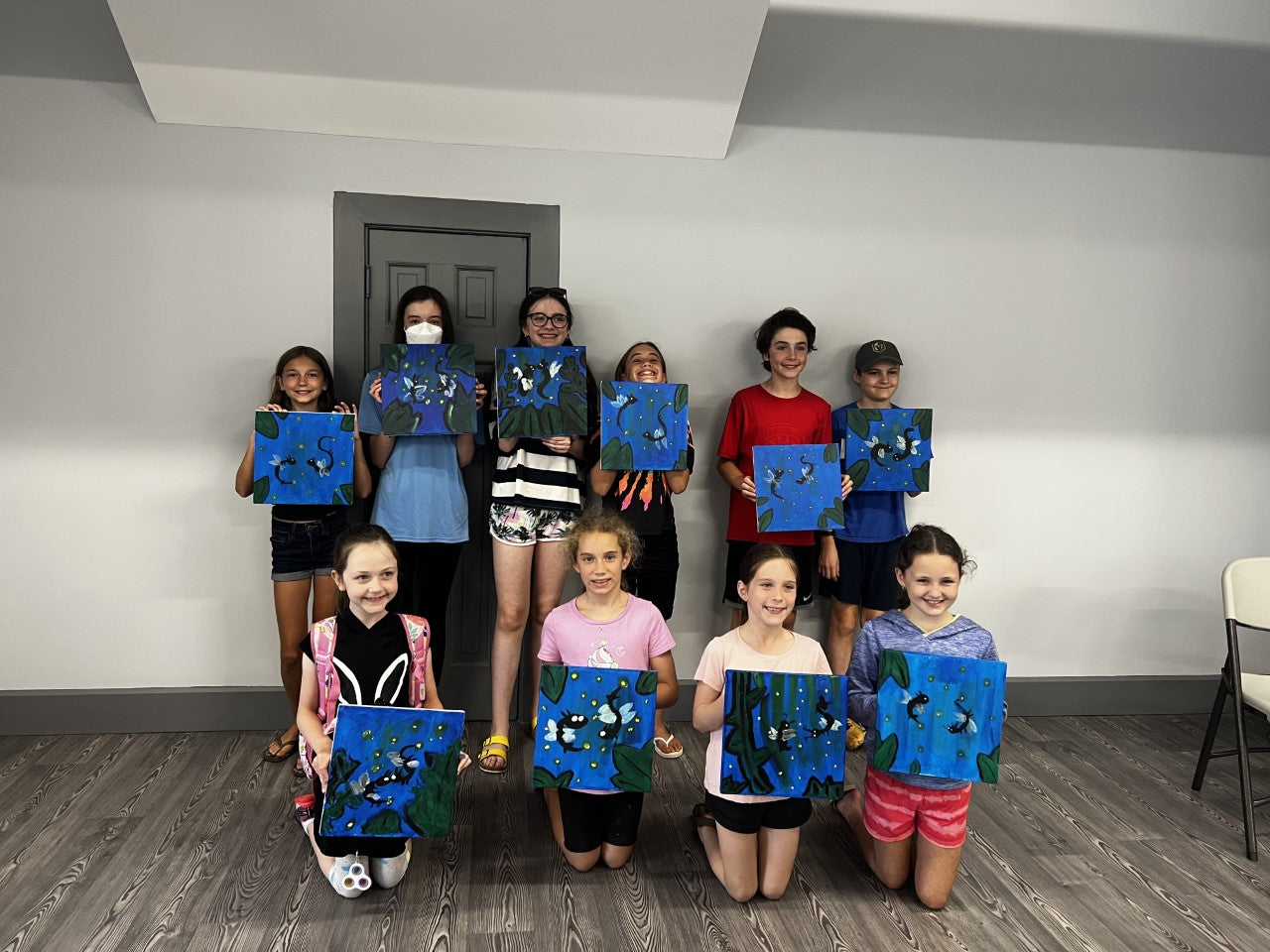 guided paint party by amy
